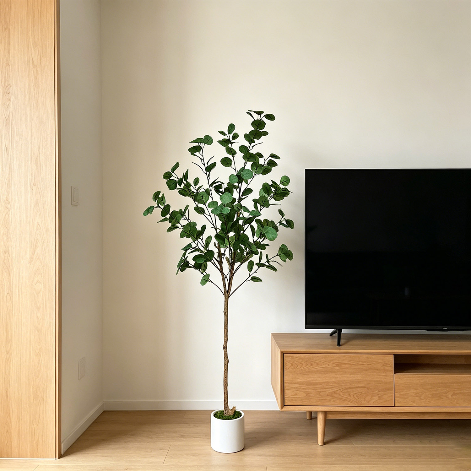 120-155Cm/5.1Ft Artificial Euc - Ficus Lyrata Tree review and price